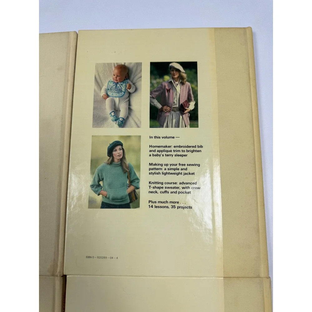 Stitch by Stitch Torstar Books Library Sewing Knitting Crochet Vol 1 3 4 5 1980s